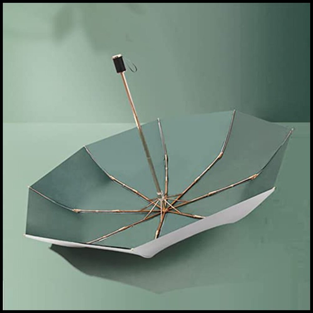 Compact Reverse Umbrella Windproof Upf 50+ Uv Pro… - image 6